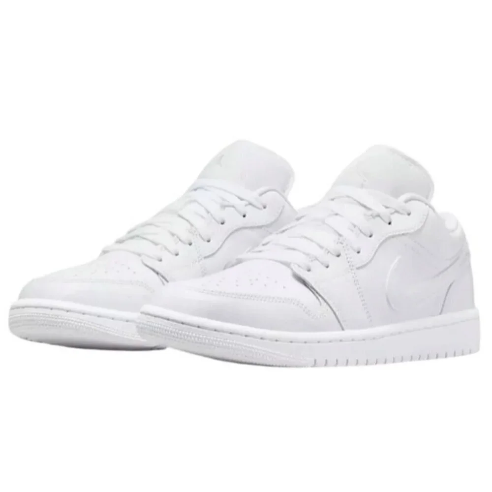 NIKE JORDAN / Air One Low / White / Sneakers / Leather Classic / Style Athletic
